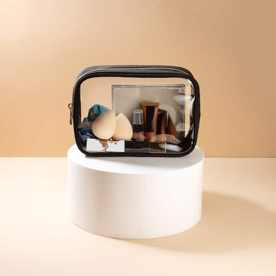 8.5" x 5.75" Clear Vinyl Zipper Pouch by Make Market®